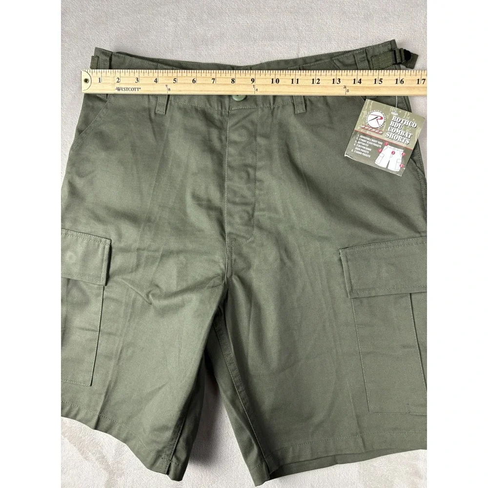 Rothco BDU Combat Shorts Mens Small Olive Drab Green Cargo Military 65200 NEW